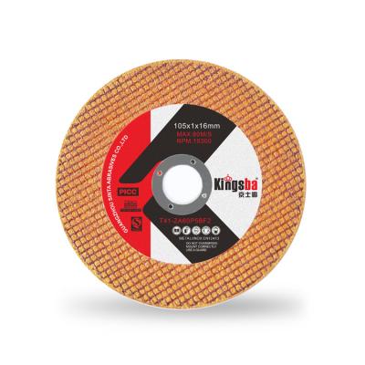 China Kingsba High Performance 4 Inch Metal Cutting Disc Carving Wheel With Free Samples for sale