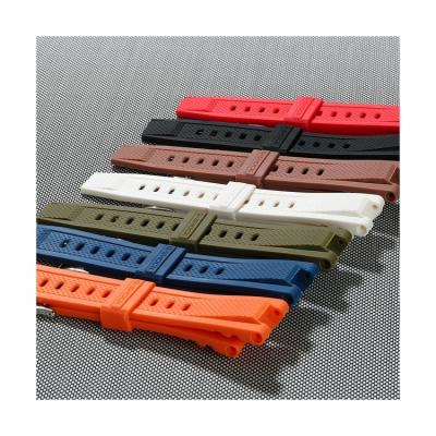 China Strap GST-210/W110/W100/S110/S100/B100/S300 Compatible Resin Watch Band Rubber Watch Band With 25mm for sale