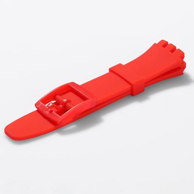 China Watch Band China Hot Sales For Sample 20mm Colorful Silicone Watch Band for sale