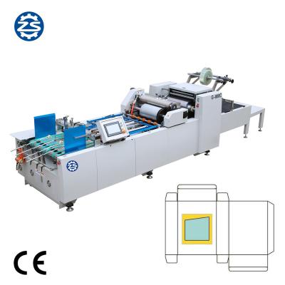 China High speed gluer window folder box carton factory paper splicing machine G-800C/1100C for sale