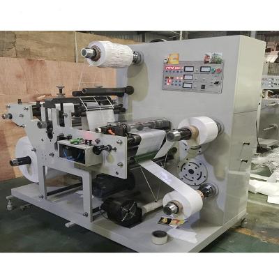 China China Cheap Price Thermal Paper White Paper Label Blank Label Rewind Rotary Die-Cutting Slitting Machine for sale