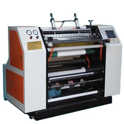 China Printing Shops Price Cheap Jumbo Roll Reels Thermal Paper Rewinding Slitting Machine for sale