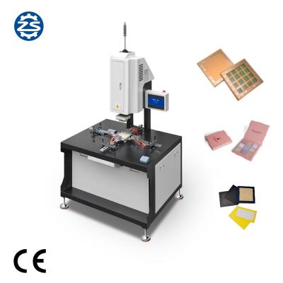 China ZS-430 Printing Shops Semi Automatic Case Maker-Hardcover Pressing Machine for sale