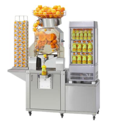 China Stainless steel with transparent cover best selling automatic industrial orange juicer machine for home for sale