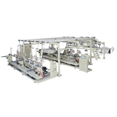 China Industry 1200mm Semi Automatic Sheet Disaposable Hygiene SAP Winding Machine for sale