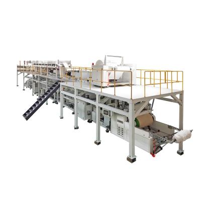 China Fully Automatic Disposable SAP Hygiene Industry Fluff Sanitary Napkin Pulp Disposable Paper Sheet Making Machine for sale