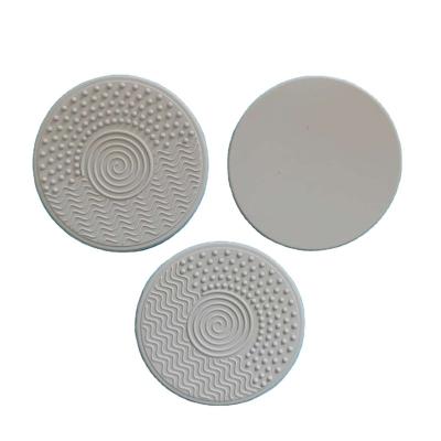 China Portable Silicone Silicone Makeup Brush Cleaning Pad Beauty Brush Cleaning Tool for sale