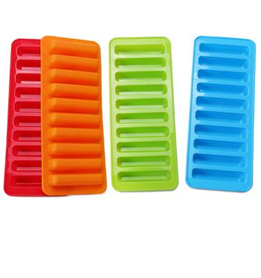 China Viable Silicone Finger Cookie Mold 10 Connected Cookie Cake Chocolate Tiramisu Rim for sale