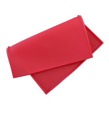 China Multifunctional Log Mat Disposable Green Silicone Mat Cake Baking Baking Tool for sale