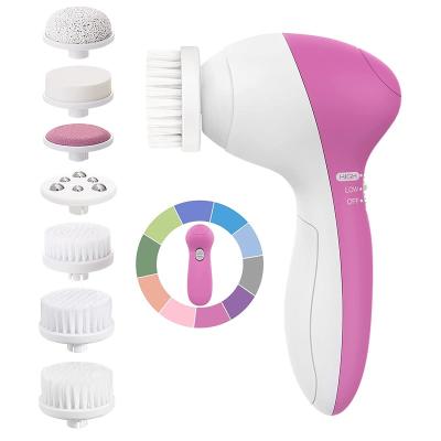 China 2022 Battery Multi-Function Skin Beauty Facial Machine Facial Brush Clean Type DEEP CLEANING Clean Type Sweep Mini Facial Cleansing Brush for sale