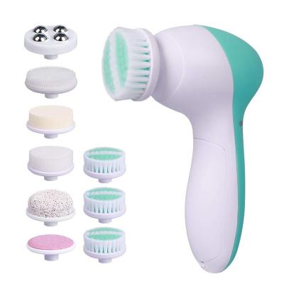 China 2022 Battery Multi-Function Skin Beauty Facial Machine Facial Brush Clean Type DEEP CLEANING Clean Type Sweep Mini Facial Cleansing Brush for sale