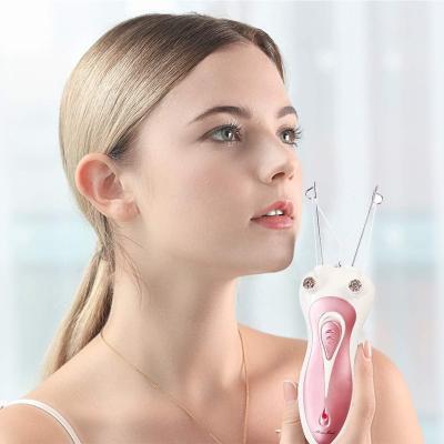 China Portable Lady Mini Painless Perfect Hair Remover Painless Facial Hair Remover for sale