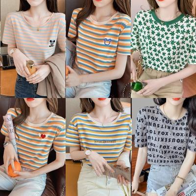 China 2022 New Heavy Industry Design Short Sense Three-Dimensional Decoration Anti-Shrink White Women's T-shirt Chic Sleeve Top for sale