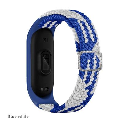 China Fashion M6 Smart Watch Nylon Strap For Xiaomi MI Band 4 Sport Wristband MI Band 5 6 Waterproof Wristband Replaceable for sale