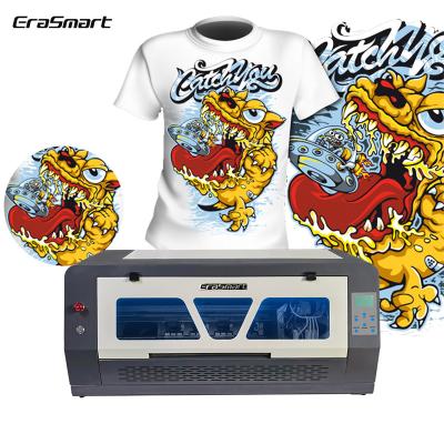 China Garment Shops Erasmart A3 DTF Inkjet Pet Film Printer Machine For T-shirt Printing for sale