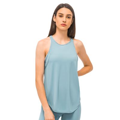 China Factory Price Comfortable Fashion Sports Vest Breathable Sleeveless Women for sale