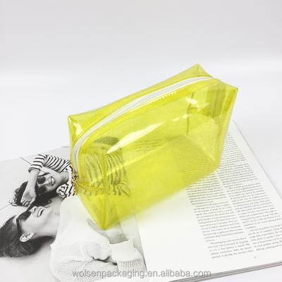 China 2019 Wholesale Fashionable New Style Customized Clear PVC Cosmetic Bag for sale