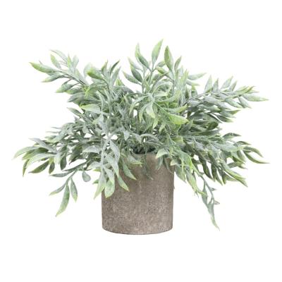 China natural hanging hanging artificial plant DS542 Frost Nantianzhu Wholesale Artificial Plants Office Nordic Decorations Potted Plants for sale