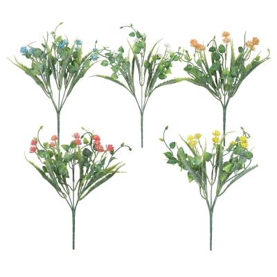 China Natural Touch Vine Leaf Came Bouquet G6119 Artificial Plants Wholesale Artificial Flowers Spray Paint Indoor High End Soft Plants for sale