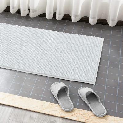 China Durable Waterproof Microfiber Door Mat Chenille Bath Mat Anti-Slip Door Mat for sale