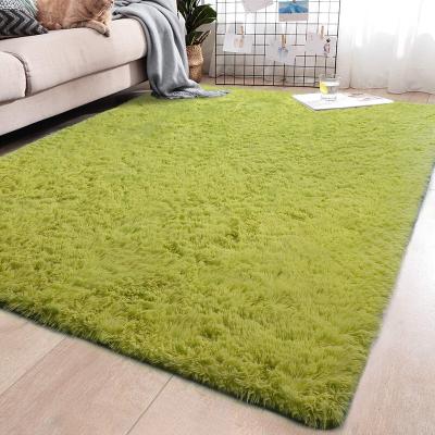 China Washable Home Floor Warm Blankets Plush Mats Kids Room Faux Fur Small Fluffy Carpet (FMT) for sale