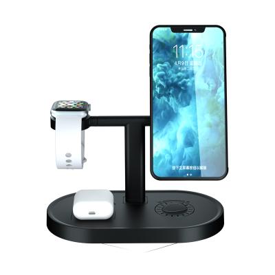 China Wireless Charger 15W 10W 7.5W IPhone+Apple-Watch+Air-Pods OEM/ODM With Aromatherapy Diffuser Qi Wireless Charger Phone Fast Charging Stand for sale