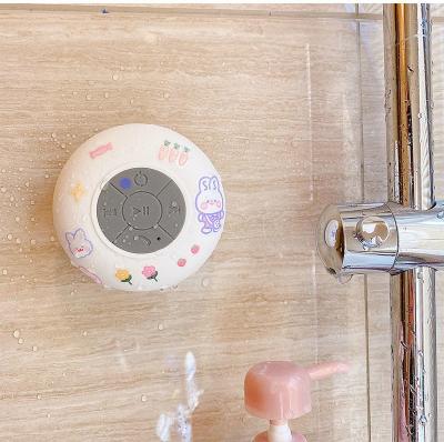 China Wholesale Price AirPlay Waterproof Portable Home Shower Monitor Mini Speaker IP67 Wireless Studio Speaker With Sucker for sale