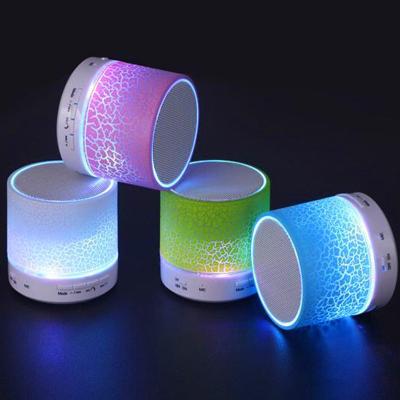 China Cheap Mini AirPlay Fashion Style LED Speaker Portable Wireless Stereo Speaker Sound Box In Car Retail Speaker for sale