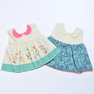 China Factory Price Sustainable Waterproof High Quality Cotton Baby Apron Super Soft Bib for sale