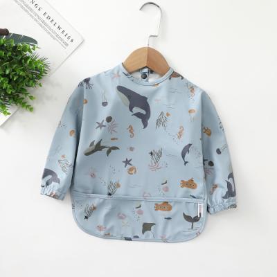 China Best Sustainable Ins Waterproof Hot Selling Long Sleeve Bibs for sale