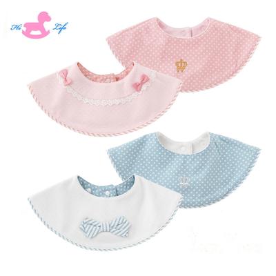 China New Design Sustainable Baby Bandana Bib Organic Cotton for sale