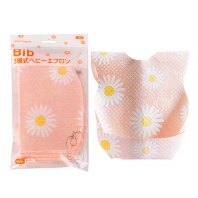 China Viable High Quality Baby's Disposable Bibs with Cheap Price for sale