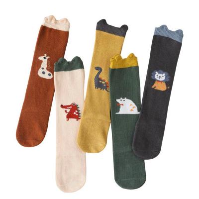 China Antibacterial Winter Cartoon Toddler Baby Warm Socks (Old) for sale