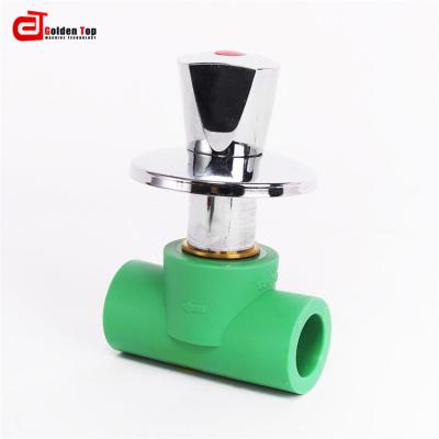 China High Quality 2022 Ppr Stop Valve Valve Ppr Stop Valve Concealed Equal for sale