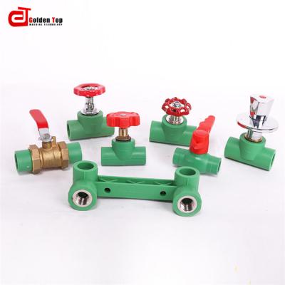 China General 2022 Ppr Valves Stop Valve Wholesale High Quality Plastic Hand Wheel Gate Valve for sale