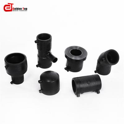 China Top Selling PE Tube Tap Water Splitter Connector Corrosion Resistant Garden Farm Irrigation Water Pipe Fittings for sale