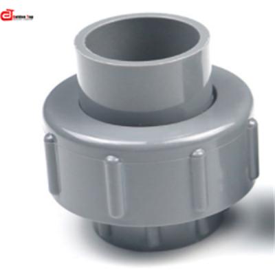 China Good Quality UPVC Water Supply Pipe Fitting Union Connector Corrosion Resistant Hot Selling Male Female Threaded Joint for sale