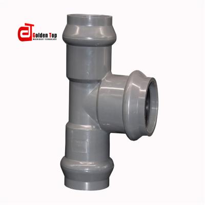 China PVC Fittings Elbow Three Way For Pipe Fittings PVC Fittings For Pipes Equal for sale