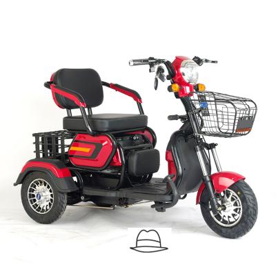 China Factory supply 500W three seats electric bike tricycle tricycle foldble tricycles for sale