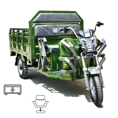 China Hot Sale Cargo 3 Wheel Express Cased Electric Tricycle And Delivery Motorcycles With Box for sale