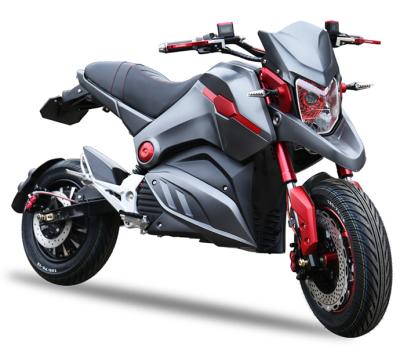 China 2000W120V Electric Two Wheel Motorcycle Cool Appearance For Adults 1800/740/1050mm for sale