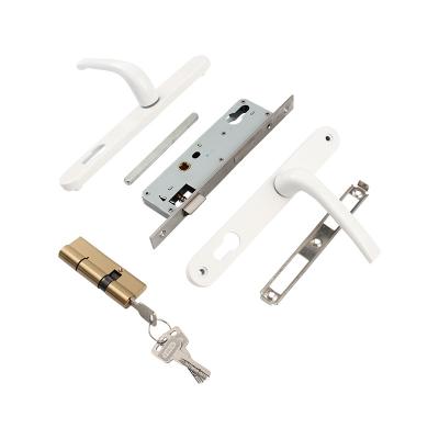 China EUROPEAN China Supplier Mortise Door Lock Body With Handle Set for sale