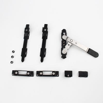 China EUROPEAN All Bolt Set Translation Sliding Window Hardware Accessories Plastic Window Latch for sale