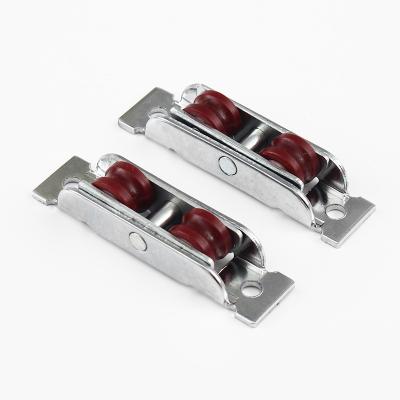 China EUROPEAN Window Roller Wheels Customizable Double Sliding Door Steel Wheel Roller Stainless Steel Door And Window Pulley for sale