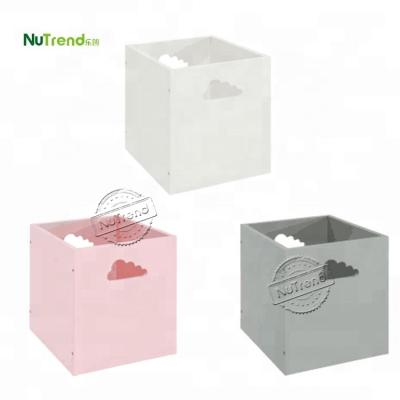 China Eco-friendly colorful wooden novelty kids toy box storage cabinet for wholesaler for sale