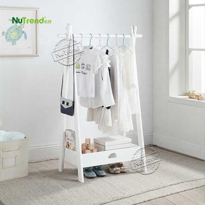 China Portable/Easy Assembly Kids Furniture Hall Clothes Hat Coat Rack Modern High Quality Wholesale With Shoes Rack Kids Furniture Set for sale