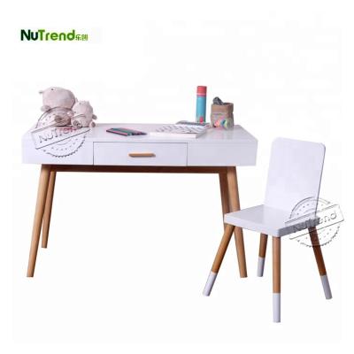 China Modern Wooden Modern Kids Table Simple Kids Study Table And Chair Set Designs for sale