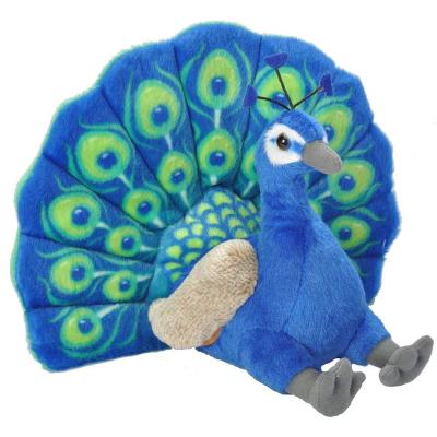 China Wholesale Realistic Stuffed Animal Toy Plush Peacock for sale