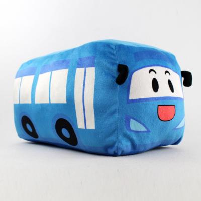 China Plush Toy Stuffed Toy Bus Plush Bus Shaped Pillow for sale