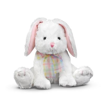 China Soft Plush Custom Stuffed Animal Toys Plush Long Ear Stuffed Easter Bunny for sale